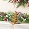 Glitzhome® Christmas Resin Tree and Reindeer Stocking Holder Set